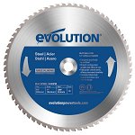 Disc pentru fierastrau circular, taiere otel Evolution M355TCT-66CS-0507, O355 x 25.4 mm, 66 dinti, EVOLUTION