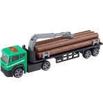Camion Cargo Transporter, Teamsterz, Verde