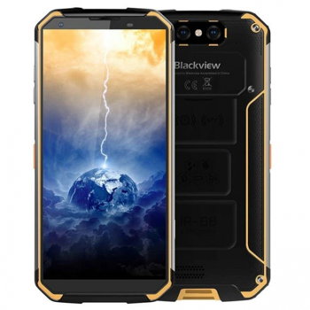 Telefon Mobil Blackview BV9500 Plus Galben 5.7 Helio P70 Octa Core Android 9.0 4GB RAM 64GB ROM 10000mAh OTG NFC Waterproof Blackview BV9500 Plus Galben