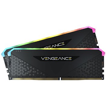 Memorie Vengeance RGB RS 64GB (2x32GB) DDR4 3200MHz CL16 Dual Channel Kit, Corsair