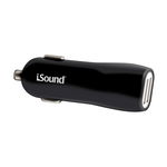 iSound Incarcator Auto 2.4A Dual USB Negru -T.Verde 0.1 lei/buc, iSound