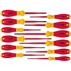 Set surubelnite Wiha SOFTFINISH SLIMFIX, VDE, SL/PH/PZ/TX, 12 bucati