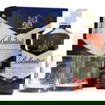Whisky Ballantine's, Blended 40%, 0.7l +2 Pahare