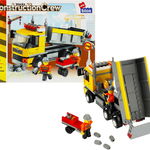 Set constructie basculanta Alle Blox, 221 piese plastic, ALLEBLOX