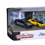 Set 5 masinute Majorette - Porsche, 7.5 cm
