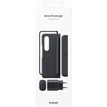 Husa pentru Samsung Galaxy Z Fold4 F936, Pack, Neagra EF-OF93KKBEGWW