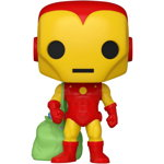 Figurina Funko POP Marvel Holiday - Iron Man with Bag, Funko