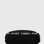 Tommy Jeans, Borseta cu banda logo, Bleumarin