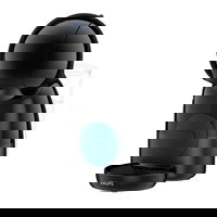 Espressor cu capsule Krups NESCAFÉ® Dolce Gusto® Piccolo XS KP1A0831, 1600W, 15 bari, Functie eco, Capacitate rezervor 0.8L, Negru