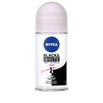 
Deodorant Roll-On Invisible Black & White Clear Nivea Deo 50 ml
