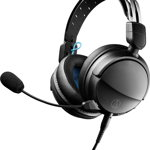 Casti Gaming AudioTechnica ATH-GL3, Negru, Audio-Technica