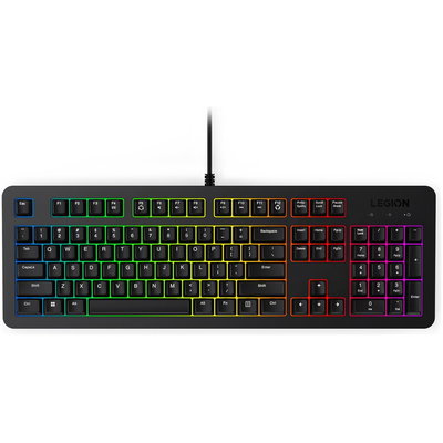 Lenovo Tastatura Lenovo GY41N91873, Gaming, Full-size, RGB LED, US English, Cu fir, Anti-ghosting, Lenovo