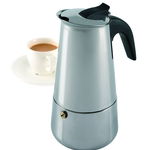 Cafetiera inox Vella 4 portii, Domotti, 200 ml, Domotti