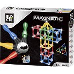 Blocki, joc magnetic, 124 piese, Blocki