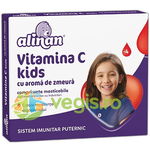 Vitamina C pentru Copii cu Aroma de Zmeura Alinan 20cpr masticabile FITERMAN PHARMA