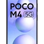 Telefon Mobil Poco M4 5G, Procesor MediaTek MT6833 Dimensity 700, IPS LCD 6.58inch, 4GB RAM, 64GB Flash, Camera Duala 13+2MP, Wi-Fi, 5G, Dual Sim, Android (Negru), Poco