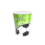 Set 6 jucatori fotbal cu mascota si stema din rasina 5 cm