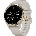 Smartwatch GARMIN Venu 2S 40mm, Android/iOS, silicon, Slate Stainless Steel Bezel/Graphite Case