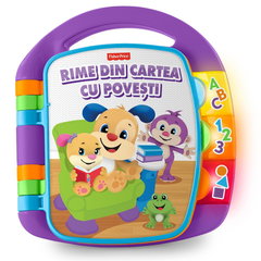 Jucarie interactiva Cartea de povesti, +6 luni, Fisher Price