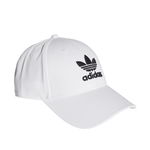 Sapca Adidas Trefoil Baseball FJ2544, Barbati, Alb, universala