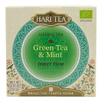 Ceai premium Hari Tea - Inner Flow - ceai verde si menta 10 saculeti, bio, 20 g, Hari Tea
