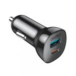 Incarcator Auto Choetech Fast Charger 1 x Usb, 1 x Usb Type-C, 36w, 3A, Negru - 24978735