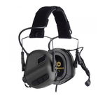 ANTIFOANE ACTIVE MODEL M32 PLUS - TACTICAL - PLUS COMUNICATIE - BLACK, EARMOR