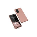 Husa Kwmobile pentru Samsung Galaxy A53 5G, Silicon, Rose Gold, 57808.237