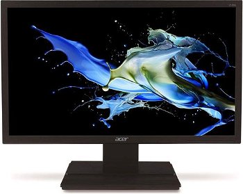 Monitor LED Acer 24" V246HLBMID, Full HD (1920 x 1080), VGA, DVI, HDMI, Boxe (Negru)