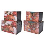 Cutie decorativa - Firwood Store Box with Print - mai multe modele | Kaemingk, Kaemingk