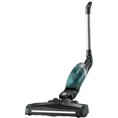 Aspirator vertical ROWENTA X-trem Compact 2 in 1 RH1239WO, Tehnologie Flex, 0.4 L, 16.8 V, Autonomie 40 min, Verde/Gri