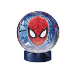 Puzzle glob Ravensburger - Luminos Spiderman, 108 piese (12256), Ravensburger