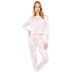 Imbracaminte Femei YMI Two-Piece Pullover amp Pants Fleece Set Pink Combo, YMI