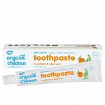 Pasta de dinti pentru copii cu mandarina Organica, 50 ml, Green People