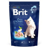 Hrană uscată pentru pisici Brit Premium By Nature Kitten cu pui 1,5 kg