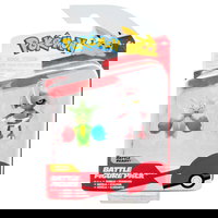 Set 2 figurine de actiune 5cm Pokemon S15 Pawniard si Roselia, Pokemon