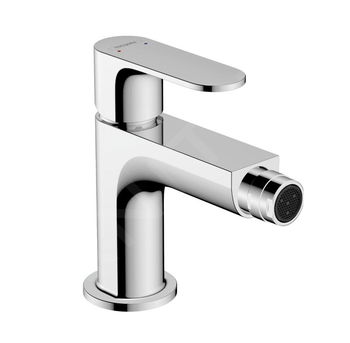 BATERIE BIDEU REBRIS S CU VENTIL POP UP, CROM, Hansgrohe