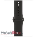 Curea Smartwatch Apple Sport Band pentru Apple Watch, 44mm (Negru)