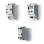 Releu de supraveghere/monitorizare și control - 1 ND (contact normal deschis), Fara memorarea defectului, ND (contact normal deschis), 230 V, C.A. (50/60Hz), Supraveghere temperatura cu termistor PTC, Functie de baza, Fara intarziere, Finder