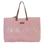 Childhome Family Bag Pink geantă pentru călătorii 55 x 40 x 18 cm 1 buc, Childhome