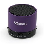 Speaker Bluetooth Sbox BT-160 Purple, Sbox