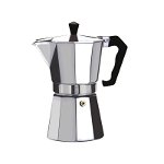 Cafetiera Espresso Floria ZLN-2485, 3 cesti, 150 ml, 8 cm, aluminiu, Argintiu