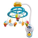 Carusel pentru patut, Vtech, Plus, Lumini/Efecte sonore, 40 melodii, Multicolor