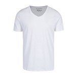 Tricou basic alb din bumbac pima Selected Homme, Selected Homme