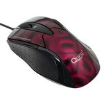 Mouse gaming Quer Gamer Laser Red