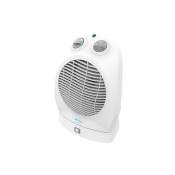 Aeroterma Cecotec ReadyWarm Rotate Force, 2400 W, 20 mp, 2 trepte de putere, 30 dB, oprire automata, protectie supraincalzire, Alb