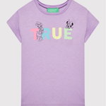 United Colors Of Benetton Tricou DISNEY 3096G103N Violet Regular Fit, United Colors Of Benetton