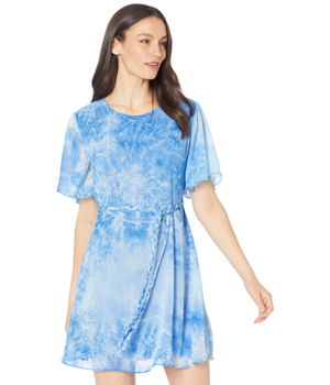 Imbracaminte Femei Sage Braided Belt Mini Dress Blue Multi, Sage