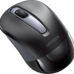 Mouse pentru Laptop Wireless 2400 DPI Ugreen (90371) Negru