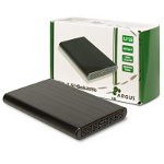 Rack HDD Argus GD-25010 USB 3.1 Gen2 Negru, Inter-Tech